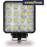 Faro da lavoro 16 led 3500lm 10-48v 48w quadrato GOODYEAR