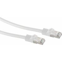 S-IMPULS RJ45 Patchkabel S/FTP (PIMF), m. CAT.7 Rohkabel, 2 m, weiß