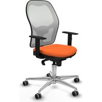 Piqueras and Crespo Office Chair Orange Height Adjustable