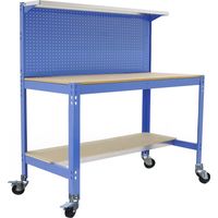 Simonrack SIMONWORK MOBILE BT3 1500 Werkbank Blau Robust