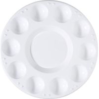 Palette - Ronde - 10 godets - Tous types de peinture - Plastique - Royal & Langnickel