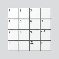 Siedle&Söhne Codeschloss-Modul weiss COM 611-02 W