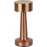 Emos RIWIA lámpara de mesa oro rosa elegante y práctica