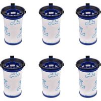 ALLIANDISFiltres de rechange compatibles Rowenta Air Force 360 et Tefal Air Force 360 – lot de 6 pièces