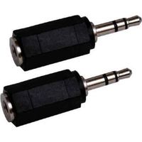 KARMA CA8246 Coppia Adattatori audio Jack 3,5 Maschio e Jack 3,5 Femmina