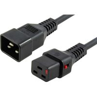 Microconnect PC1285 cable of transmission Black 2 m C20 coupler C19 coupler
