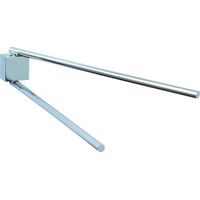 nwb Handtuchhalter Pro 030 P03203 chrom, mit Befestigungstechnik zum Kleben