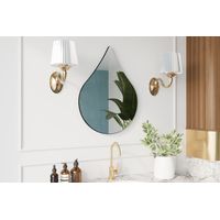 Wandspiegel Vogue Schwarz 50x70 cm