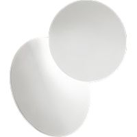 Plafonnier Led Drum En Métal Blanc Mat 33W Perenz