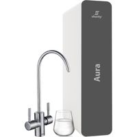 Kit Completo - Shurity Aura Depuratore acqua con Osmosi Inversa diretta Sottolavello - 2 vie, Liscia/Gassata ( Rubinetto e Kit Gasatura )