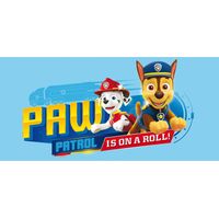 Tableau Pat'Patrouille Chase et Marcus - paw patrol is on roll - 33 cm x 70 cm