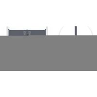 ARLBERG 350 x 160 cm Flügeltorpaket + 2 EIFEL-Pfosten H. 190 cm Grau