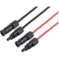 BKL Electronic 2800057 cable prolongador PV4 7.5m rojo negro