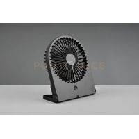 BREEZY VENTILATORE DA APPOGGIO NERO 3 VELOCITA' RICARICABILE H. 23CM