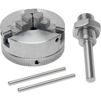 pair Mini torno - Mini torno de aleación de zinc Portabrocas de tres mordazas M12 x 1 Taladro manual Portabrocas Cincel Biela Herramienta eléctrica