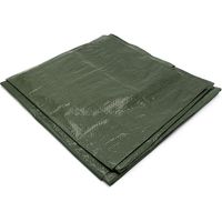 Bâche de protection 150g avec oeillets - Vert 10m x 6m Vert