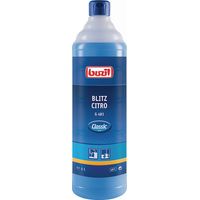Detergente alcolico Blitz Citro G 481 bottiglia 1l BUZIL (Per 12)