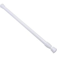 Tringle à rideau extensible, barre de tension extensible, facile à installer pour rideaux en filet, barres télescopiques extensibles pour rideau de douche, de baignoire, d'armoires de porte