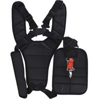 Arnés para desbrozadora, arnés profesional para desbrozadora, ajustable, compatible con desbrozadoras y cortacésped.