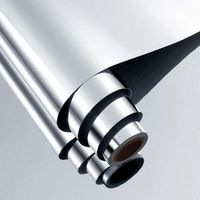 60 cm x 2 m Autocollants miroir Autocollants muraux flexibles pour décoration de miroir