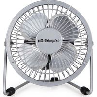 Mini Ventilador Sobremesa Silencioso Ventilador Pequeño de Metal para Espacios Reducidos de 10 cm Potencia 2,5W
