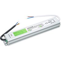 Ortviai Alimentation Étanche IP67 pour LED 24 V 50 W – Transformateur d’alimentation étanche pour bandes lumineuses extérieures, enseignes et caissons lumineux