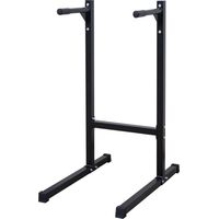Station de dips, barre de dips robuste avec poignées en mousse pour salle de sport à domicile, équipement de fitness multifonctionnel pour l'entraînement complet du corps, incluant les dips pour les t