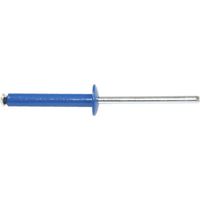 Lot de 50 rivets éclatés bleus GOSTAR TRS standard DEGOMETAL - 4 x 16 mm