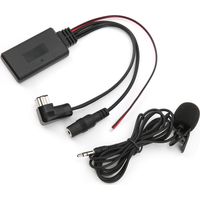 Microphone stéréo de voiture avec cble audio AUX Remplacement Bluetooth 5.0 pour Pioneer Radio IPBUS