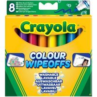 Set 8 Rotuladores lavables Crayola