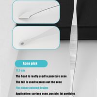 Kit professionnel anti-points noirs - 8 outils pour comédons et acné