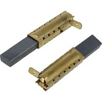 vhbw 2x spazzola carbone compatibile con Kärcher NT 762 ECO, 702 I, 611 MWF, 700, 611 Eco TEA aspiratore industriale, aspiratore a umido/secco