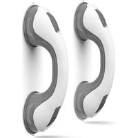 2 poignées de maintien - Convient aux barres d'appui de sécurité pour baignoire avec ventouse Support mobile pour salle de bain pour personnes âgées et enfants.