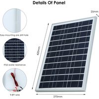 Kit de panneau solaire Flexible 60W DC 5V 18V, étanche IP65, Charge Portable pour l'extérieur