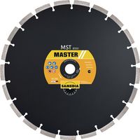 Disco diamantato Mst D. 350 mm perforazione di 20 mm saldata 11 mm