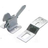 Loqueteau de placard cocotte acier zingué avec gâche VACHETTE LOQCOTF05