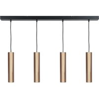 Lampe pendante de salle à manger Run 4 pendentifs en or - 2381-05-02-100-4