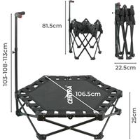 Centra 42 inch Trampoline Handrail Rebounder Folding Fitness Exercise Home
