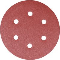 TIMCO Random Orbital Sanding Discs Mixed Red - 150mm (80/120/180)