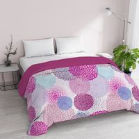 Italian bed Linen Trapunta Invernale BASIC STAMPATA, Matrimoniale, Soffioni