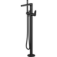 Steinberg 340 - Miscelatore a pavimento per vasca da bagno, nero 340 1162 S
