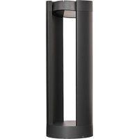 Lucande – Borne d'éclairage extérieur LED Dylen – Aluminium gris – Hauteur 50 cm – Indice de protection IP65 – Éclairage étanche pour jardin et terrasse