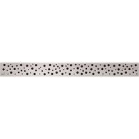 Alca Rejillas - Rejilla para canaleta de ducha lineal 105 cm, acero inoxidable pulido BUBLE-1050L