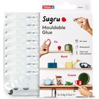 Klebstoff tesa sugru formbar wasserdicht UV-beständig 8er Pack