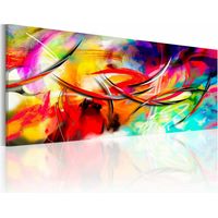 Tableau danse de l'arc-en-ciel - 150 x 50 cm