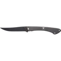 COLTELLO SERRAMANICO LAMA BRUNITA E MANICO TITANIO SCURO - BERKEL