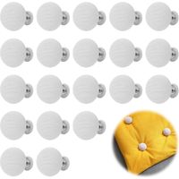 Paquete de 20 clips para edredón, clips para edredón, sujetadores de edredón, clips para ropa de cama para asegurar la cama, color gris.