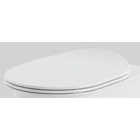 Coprivaso serie chic bianco termoindurente con chiusura rallentata 53,8 x38 cm