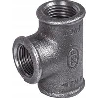 Tee fileté agaflex noir 25 mm fer ductile