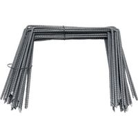 Stahlbefestigungsklammern für Unkrautvlies - 20 x 20 x 20 cm Charge von 100 Stück